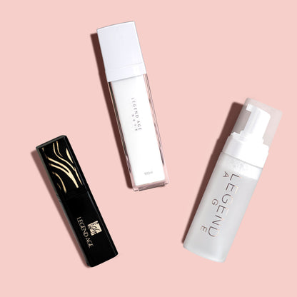 Radiance & Hydration Ritual Kit | Lip care, Deep Cleansing and Skin Hydration | Legend Age